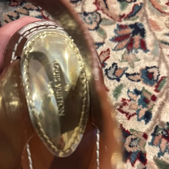 Louis Vuitton Passenger Sandals Sz 37/6.5 - Picture 12 of 13